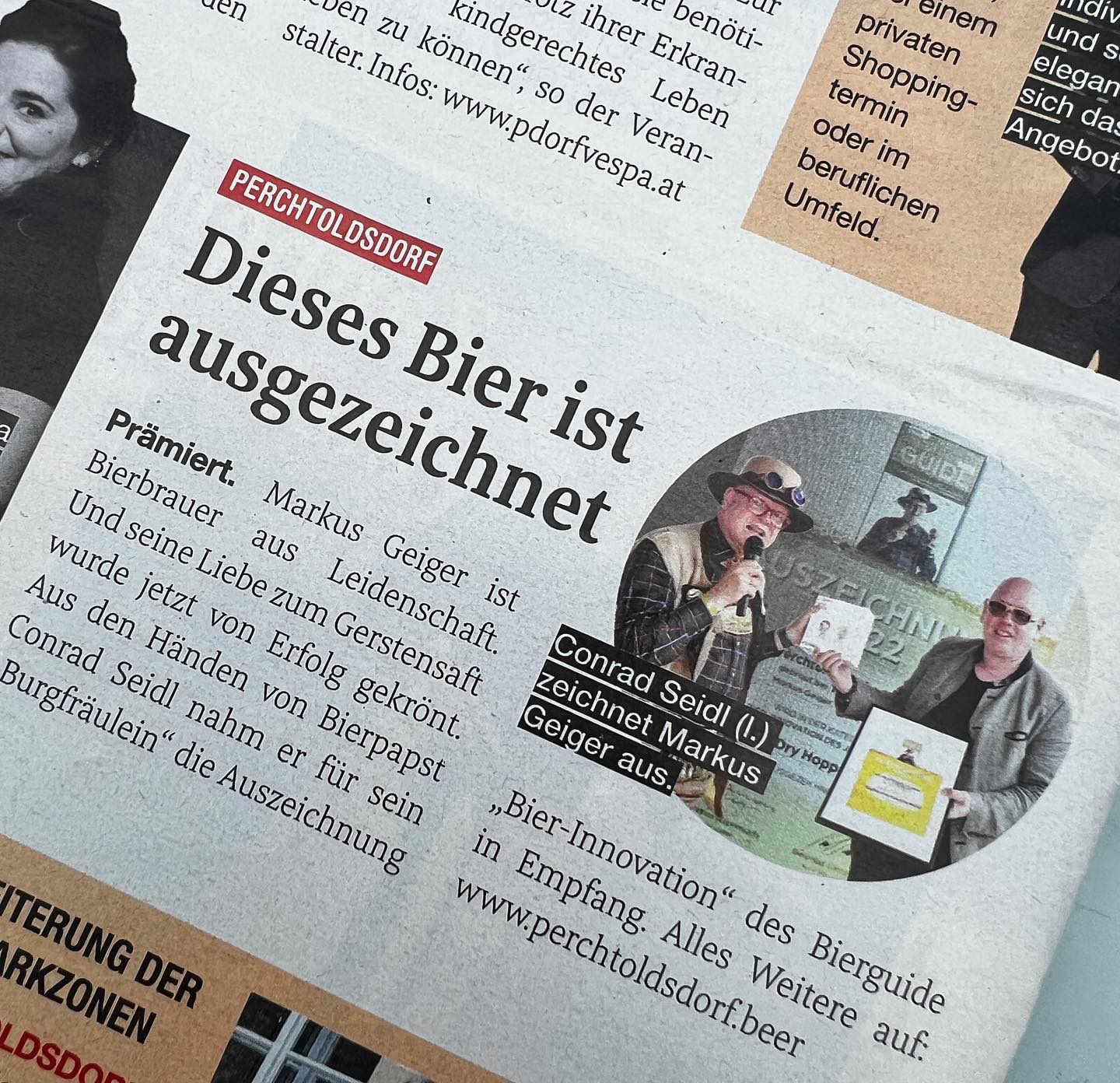 Aktuell im „Dein Bezirk“ #deinbezirk #mödling #bezirksblatt #bier #burgfräulein #p3bier #beer #birra #instabeer #bierausösterreich #beerfromaustria #bierausperchtoldsdorf #perchtoldsdorf #bierguide